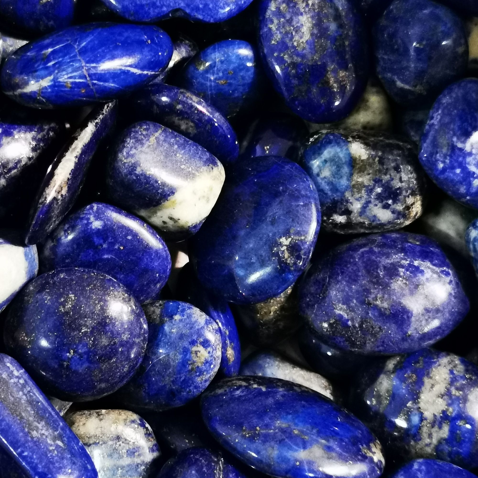 Lapis Lazuli Tumbled Stone - Image 2