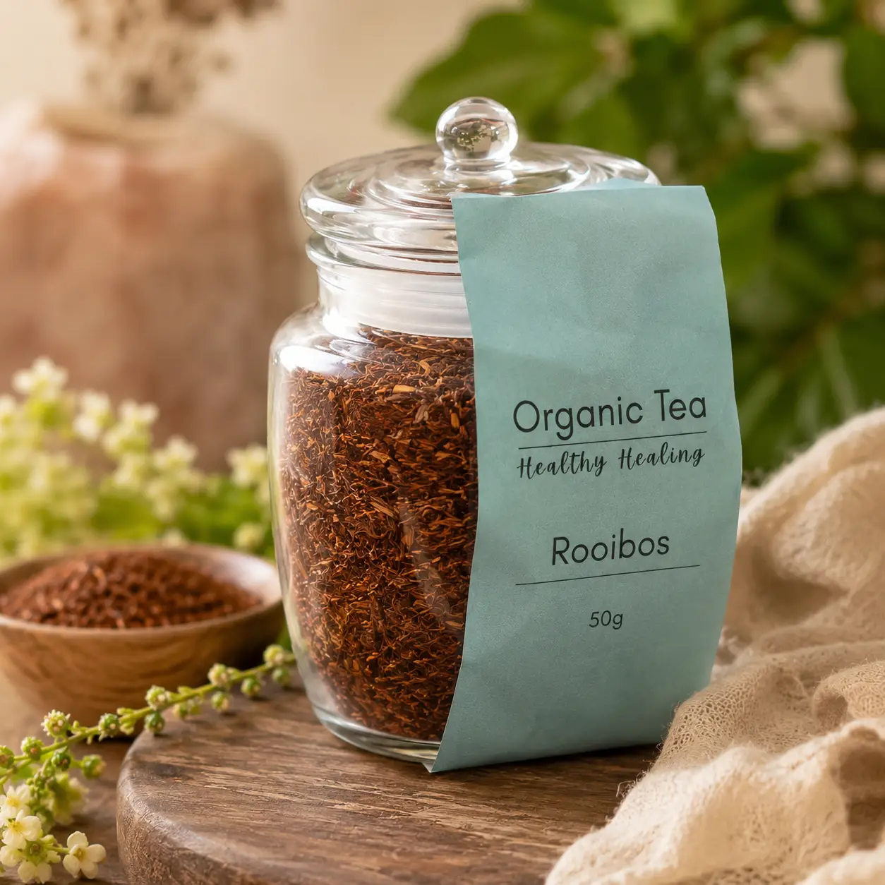 Rooibos Tea Jar