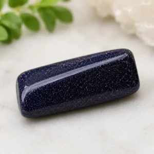 Blue Goldstone Tumbled Stone